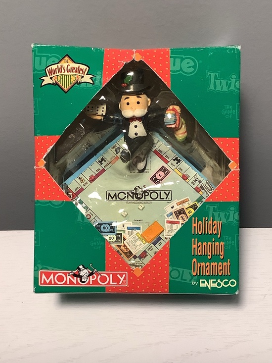 Monopoly Other - 1997 Monopoly Christmas Tree Ornament